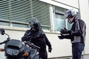 MO-Redakteur di Pippa mit Moto Domani-Boss Marpione